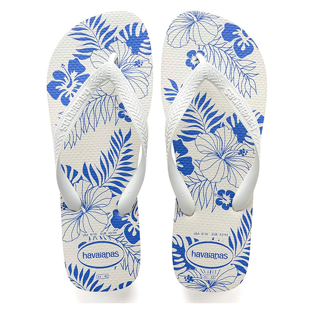 Slapi Havaianas ALOHA pt Barbati / 39/40 / Albastru deschis-alb photo 2
